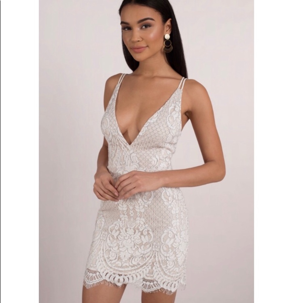 Tobi mini lace dress
